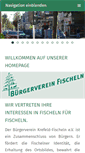 Mobile Screenshot of buergerverein-fischeln.de